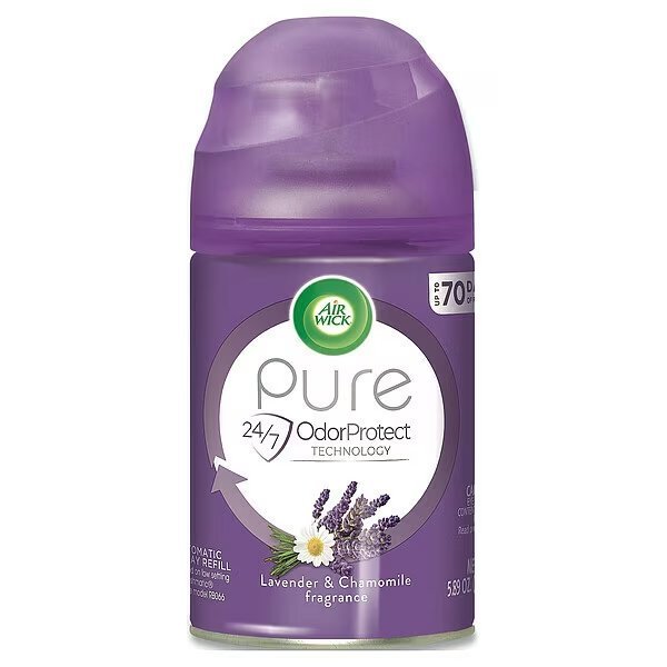 Freshmatic Ultra Automatic Spray Refill, Lavender/Chamomile, 5.89 oz Aerosol Spray, Air Wick, Mfr#: 62338-77961
