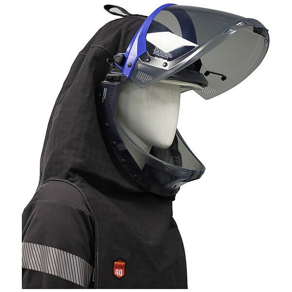 Arc Flash Lift Front Hood, Charcoal Grey, Universal, Mechanix Wear, Mfr#: SWH-40H3P-GPGY