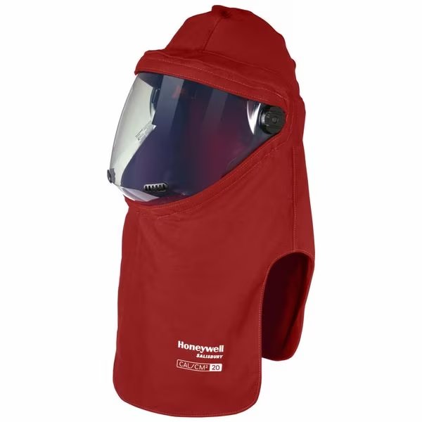 Arc Flash Hood, Red, ATPV 20 cal/sq cm, Salisbury, Mfr#: FH20RG-PP
