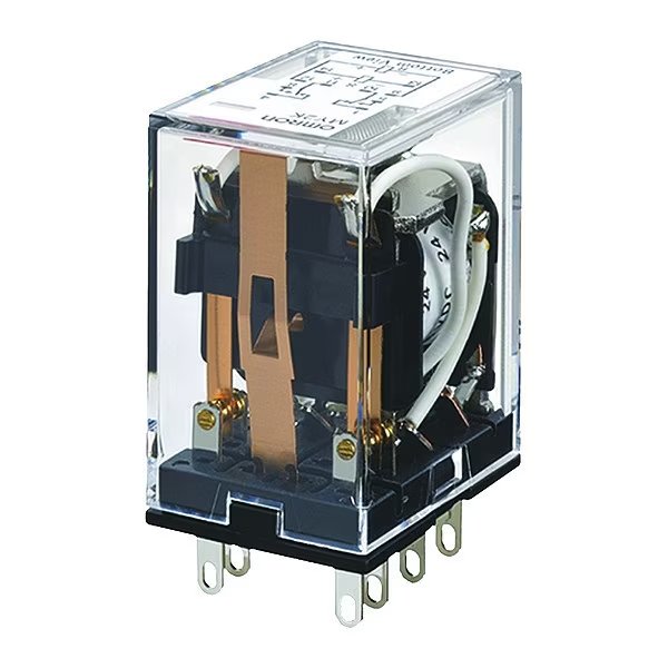 GenPurposeLatching Relay, 100VAC, 3A, 10Pin, Omron, Mfr#: MY2K-AC100