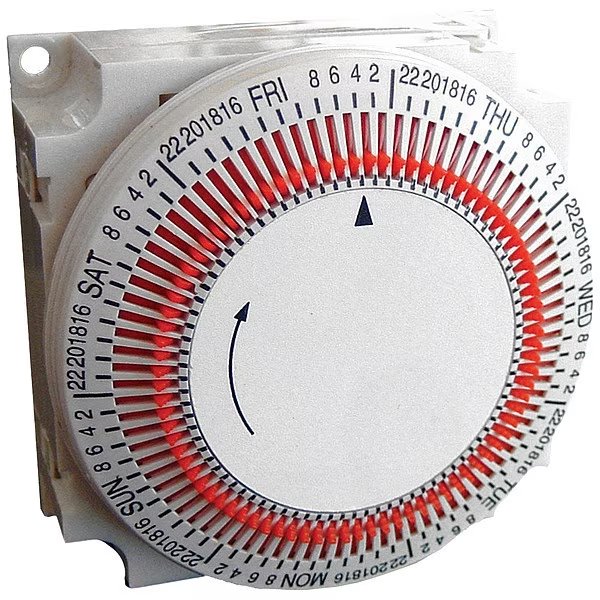 Electromechanical Timer, 120V, SPDT, Trumeter, Mfr#: TM1S/3/120VAC/60HZ