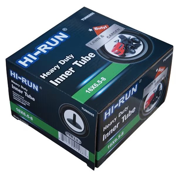 Lawn/Garden Inner Tube, 16x6.5-8, Hi-Run, Mfr#: TUN6005