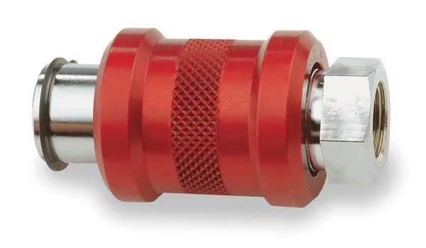 3-1/4" FNPT Nickel Brass Sleeve Valve, Legris, Mfr#: 0660 07 14