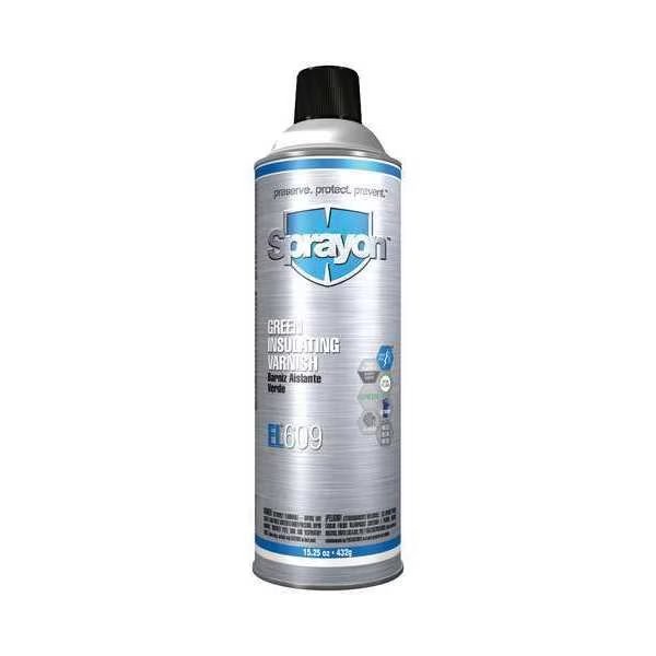 Insulating Varnish, Green, 15.25 oz., Sprayon, Mfr#: SC0609000