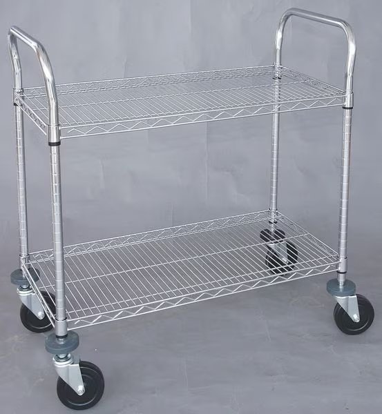 Wire High Cart, Heavy Duty, 24x48x39 In, EnjoyTool Select, Mfr#: 1ECJ5