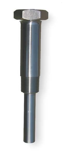 Industrial Thermowell, Lagging, 304SS, Trerice, Mfr#: 3-4FA5