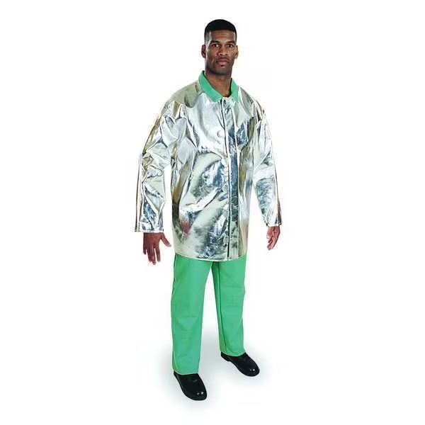 Aluminized Jacket, PFlame Resistant Rayon, XL, Steel Grip, Mfr#: ARL 1136-35