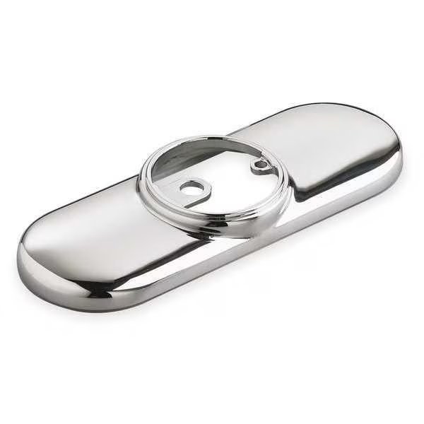 Deck Plate, 1 Hole, Chrome Finish, Brass, American Standard, Mfr#: 605P400.002
