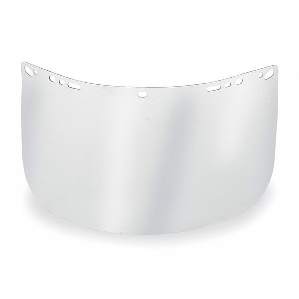 Faceshield Visor, Acetate, Clear, 8x15in, Bullard, Mfr#: 860H