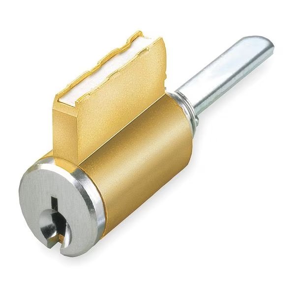 Lockset Cylinder, Satin Chrome, Keyway Type Schlage(R) C, 5 Pins, Kaba Ilco, Mfr#: 15395SC-26D-34532