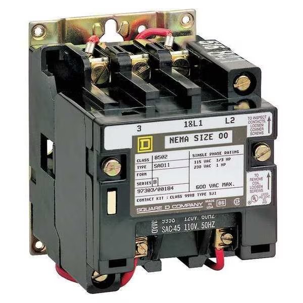 120VAC Non-Reversing Magnetic Contactor 3P 135A NEMA 4, Square D, Mfr#: 8502SFO2V02S