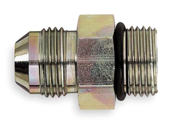 5/8" Flare x O-Ring Boss 316 SS Male Connector, Airway, Mfr#: 6400-1010SS
