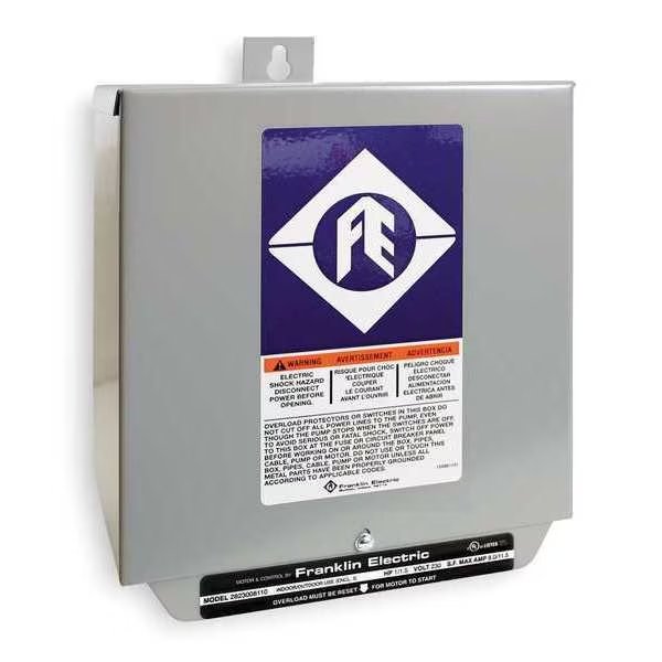 Control Box, 2HP, 230V, 1Phase, Little Giant Pump, Mfr#: 2823018110