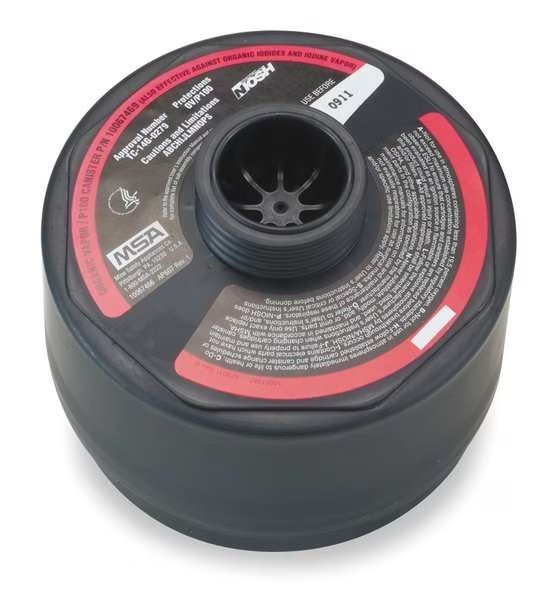 Canister, P100, Black/Magenta, Msa Safety, Mfr#: 10067469