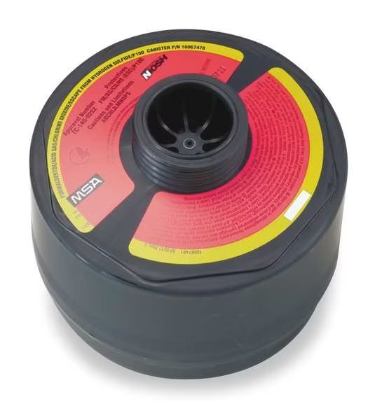 Canister, P100, Olive/Magenta, Msa Safety, Mfr#: 10067470