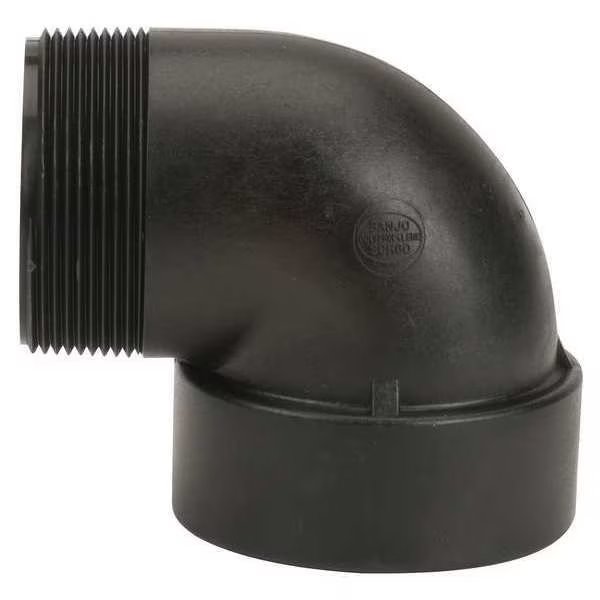 90 Degree Street Elbow, Polypropylene, 3