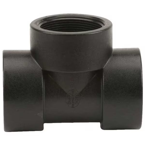 Tee, Polypropylene, 2", Schedule 80, 300 psi Max Pressure, EnjoyTool Select, Mfr#: TEE200
