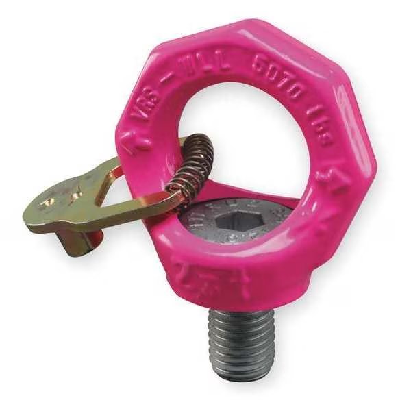 Hoist Ring, 0 Pivot, 5070 lb.Load Cap., Rud Chain, Mfr#: 7104484