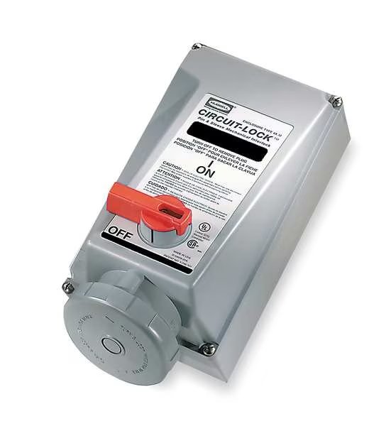 Interlock, Mechanical, Hubbell, Mfr#: HBL460MI5W