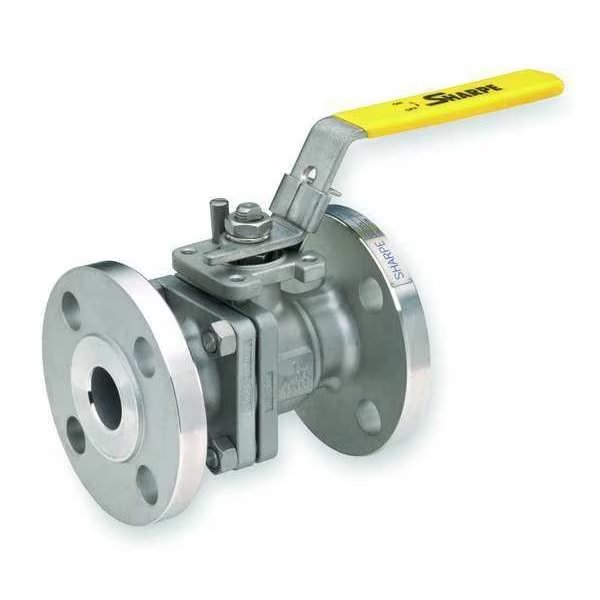 4" Flanged Stainless Steel Ball Valve Inline, Sharpe Valves, Mfr#: 4351004780