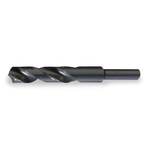 118° Silver & Deming Drill with 1/2 Reduced Shank Chicago-Latrobe 190 Steam Oxide HSS RHS/RHC 1-1/8, Chicago-Latrobe, Mfr#: 55472