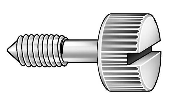 Captive Panel Screw, #10-32 Thrd Sz, 1 5/16 in Lg, 3/8 in Thrd Lg, Knurled, Passivated, EnjoyTool Select, Mfr#: 111SS1032