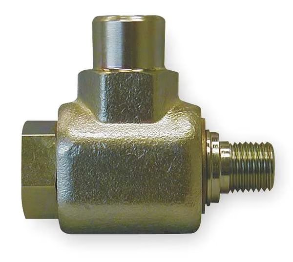 Swivel Joint, 3/8 In, Zinc Plated Steel, Aeroquip, Mfr#: FS65007-0606-01