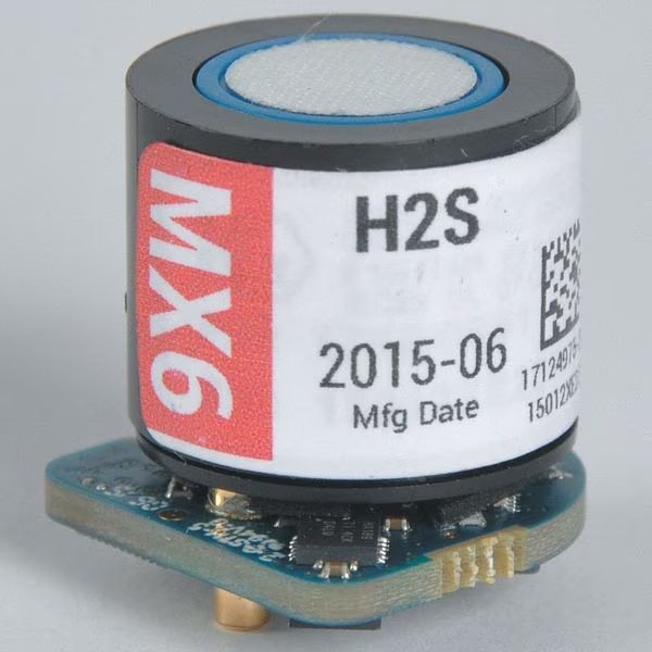 Replacement Sensor, H2S, For MX6, Industrial Scientific, Mfr#: 17124975-2