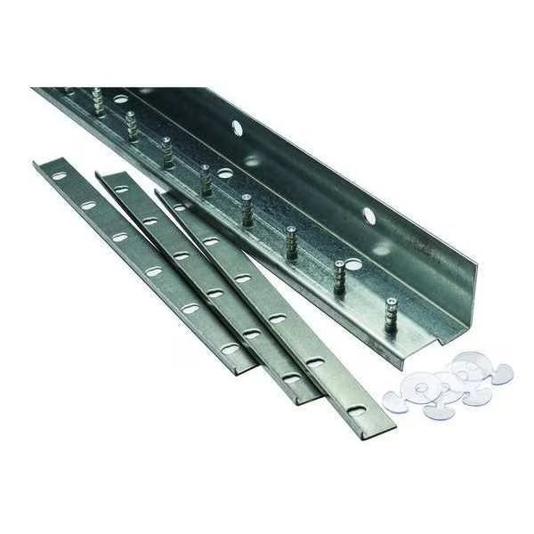 Save-T-Loc Strip Door Hardware, 5ft, Alum, Tmi, Mfr#: 999-10051