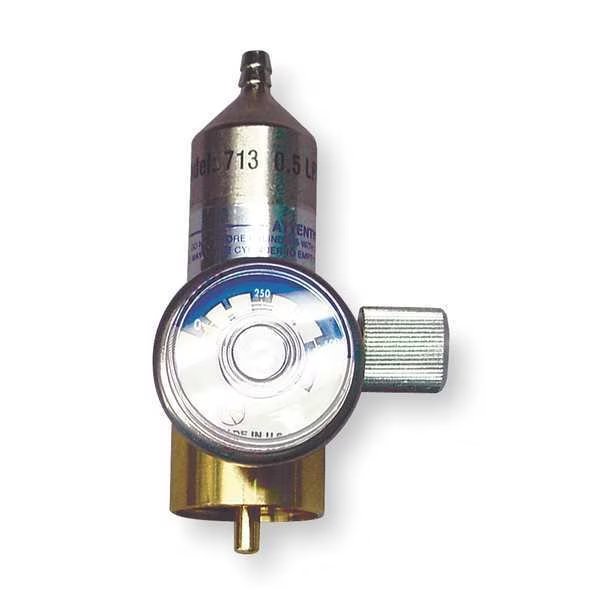 Gas Regulator, 0.5Lpm, Industrial Scientific, Mfr#: 18100933