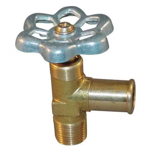 Truck Valve, 3/8 In Hose ID, 3/8 In MNPT, Weatherhead, Mfr#: 7506