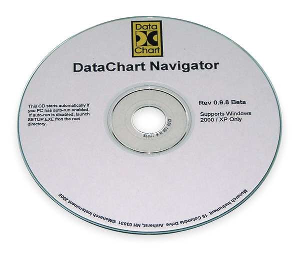 Software, For Monarch Paperless Recorders, Monarch, Mfr#: 5380-260