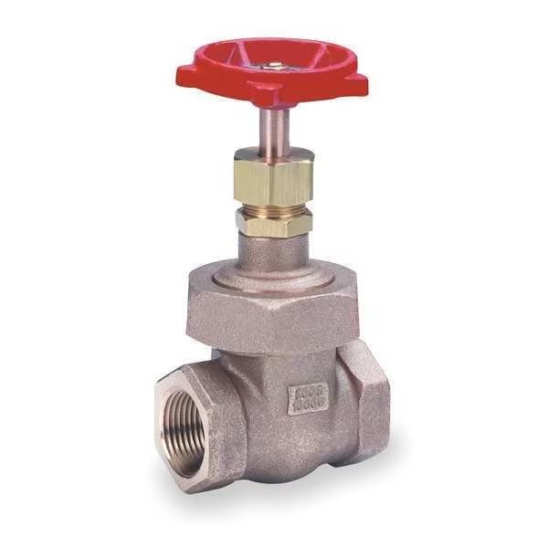 Gate Valve, Class 300, 3/8 In., FNPT, Milwaukee Valve, Mfr#: 1186 3/8