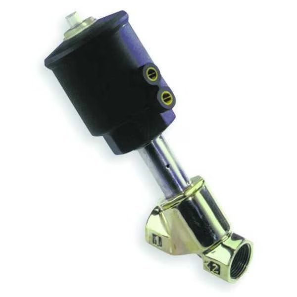 RedHat Angle Body Piston Valve, Bronze, NC, 1/2 In, Asco, Mfr#: 8290B002