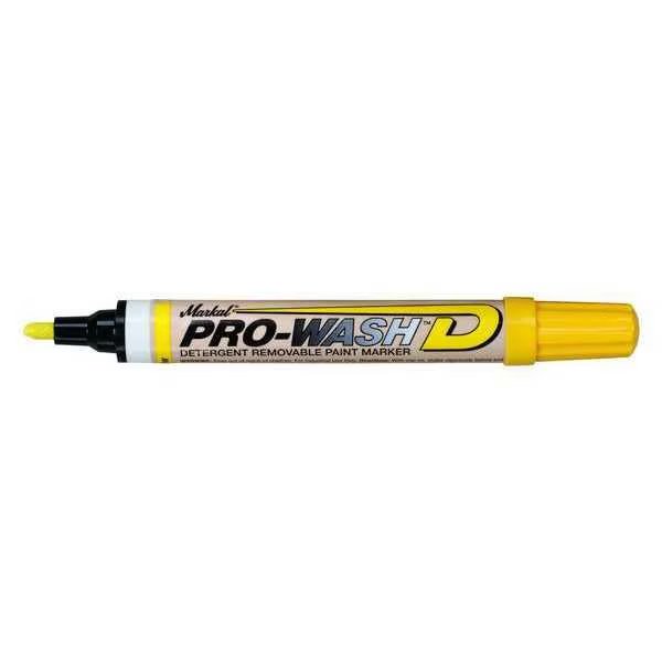 Paint Marker, Medium Tip, Yellow Color Family, Paint, Markal, Mfr#: 97011