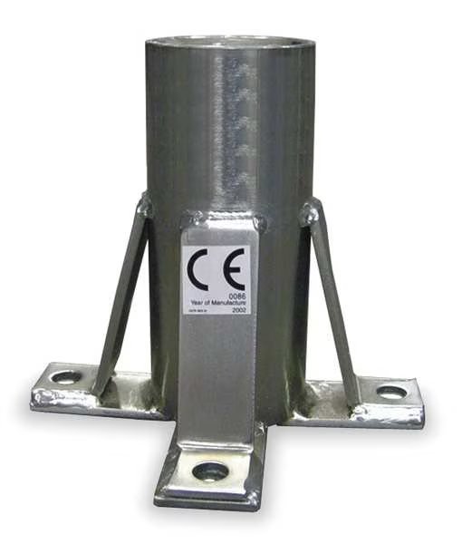 Floor Mount Sleeve Stainless Steel Finish, Honeywell Miller, Mfr#: DH-7SS/