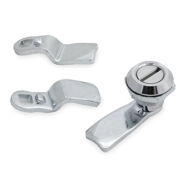Cam Latch, Nonlocking, Chrome, Slotted Head, EnjoyTool Select, Mfr#: 1XPF5