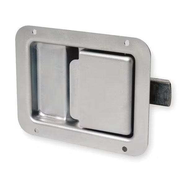 Paddle Latch, Nonlocking, Zinc Plated, Grip: 59/64 in, EnjoyTool Select, Mfr#: 1XPB9