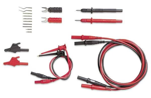 Test Lead Kit, 10A, 1kVAC, Pomona Electronics, Mfr#: 5901B