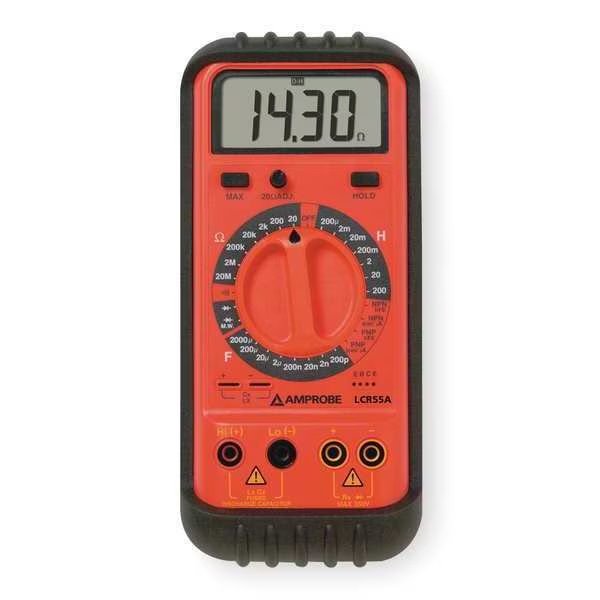 Handheld Component Tester, Amprobe, Mfr#: LCR55A