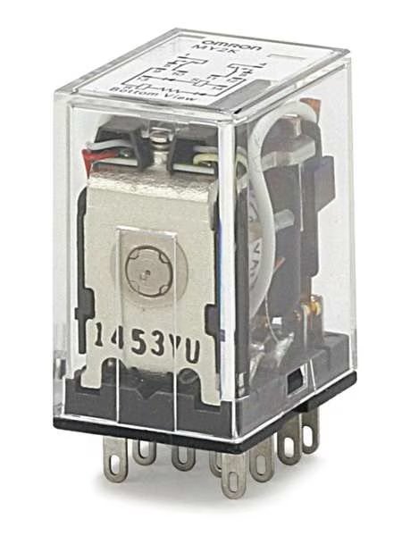 Latching Relay, 10 Pins, Square, 120VAC, Omron, Mfr#: MY2K-US-AC120