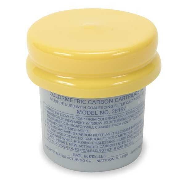 white Plastic HPLC Replacement Carbon Filters, Justrite, Mfr#: 28157