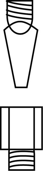 Flat Spot Welding Tip, Miller Electric, Mfr#: 040212