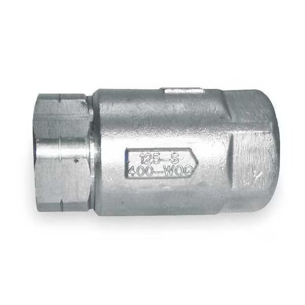 2" FNPT Stainless Steel Ball Cone Spring Check Valve, Apollo Valves, Mfr#: 6210801