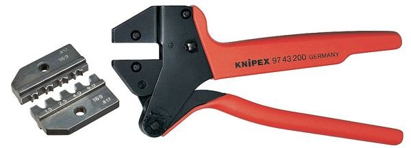 Crimping Kit, 1.5/2.5/4.0/6.0, 2Pc, Knipex, Mfr#: 9K 00 80 65 US