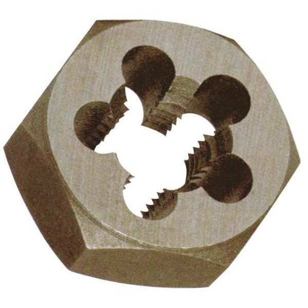Hex Rethreading Die, Carbon Steel, M6