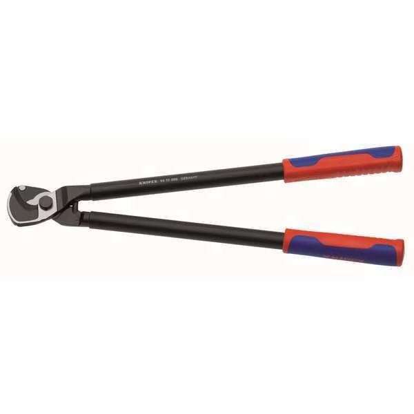 Cable Shears, 19-11/16 In, 5 AWG, Red/Blue, Knipex, Mfr#: 95 12 500