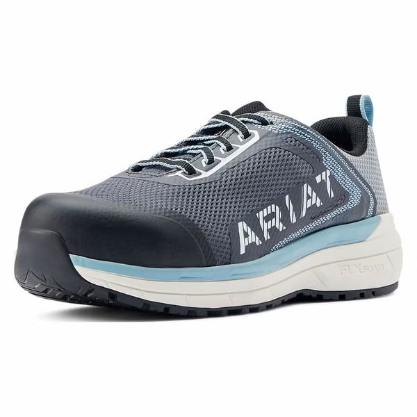 Athletic Shoe, C, 8, Gray, PR, Ariat, Mfr#: 10044427