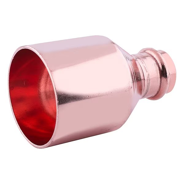 Strt, Copper, FTG 1 1/4", Press-fit 1/2"