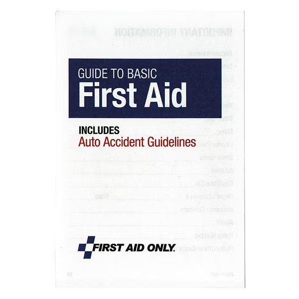 First Aid Guide, Guide to Basic First Aid, First Aid Only, Mfr#: BK021